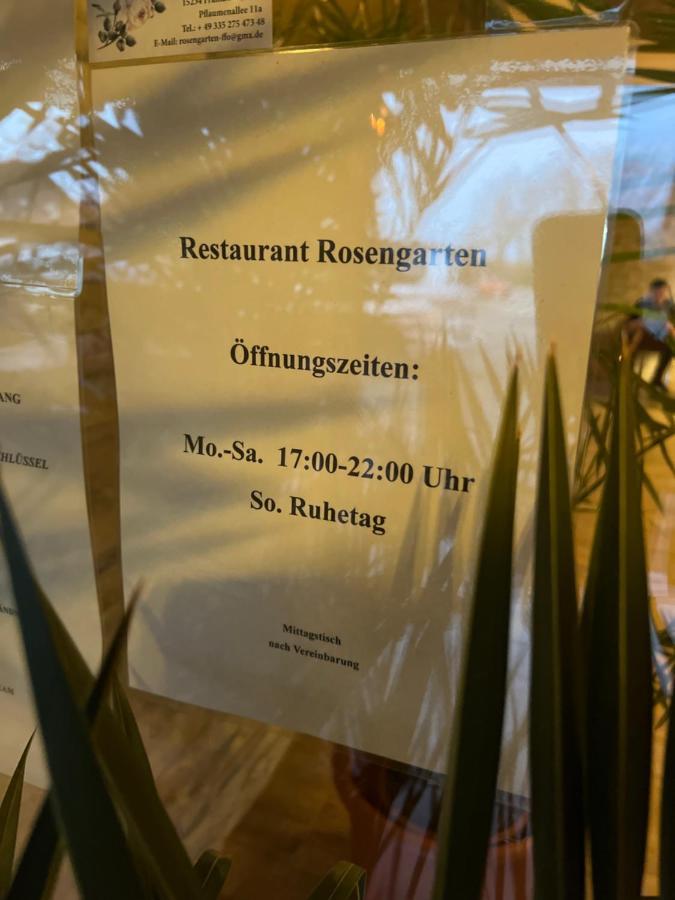 Hotel Rosengarten Frankfurt  Esterno foto